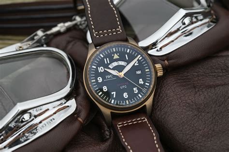 iwc pilot utc movement|pilot's watch utc spitfire.